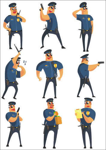 tatuaze-dla-dzieci-policjanci