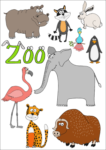 tatuaze-dla-dzieci-zwierzeta-zoo