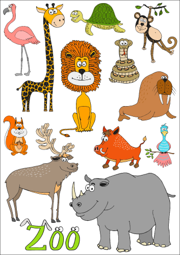 tatuaze-dla-dzieci-zoo-zwierzeta