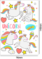 tatuaze-tymczasowe-unicorn-jednorozce-wodne-zmywalne