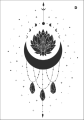 Tatuaz-tymczasowy-ksiezyc-astrologiczny