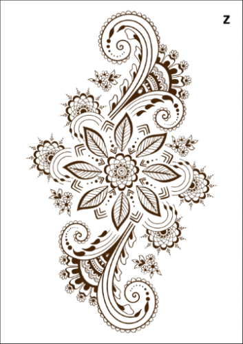 Tatuaz-tymczasowy-damski-ornament