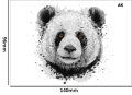 Tatuaz-tymczasowy-panda-zmywalny-wodny