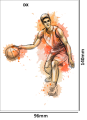 Tatuaz-tymczasowy-koszykarz-NBA-zmywalny-wodny