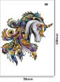 Tatuaz-tymczasowy-jednorozec-unicorn-zmywalny-wodny