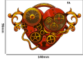 Tatuaz-tymczasowy-serce-steampunk-zmywalny-wodny