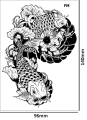Tatuaz-tymczasowy-zodiak-ryby-zmywalny-wodny