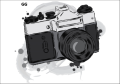 Tatuaz-zmywalny-aparat-fotograficzny