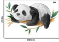 Tatuaz-tymczasowy-panda-zmywalny-wodny