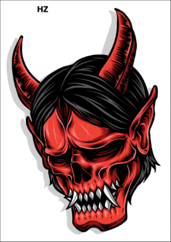 Tatuaz-zmywalny-halloween-demon