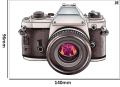 Tatuaz-tymczasowy-aparat-fotograficzny-zmywalny-wodny