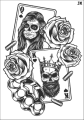 Tatuaz-zmywalny-poker-karty-do-gry