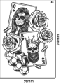 Tatuaz-tymczasowy-poker-zmywalny-wodny