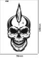 Tatuaz-tymczasowy-punk-irokez-czaszka-zmywalny-wodny