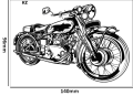 Tatuaz-tymczasowy-motocykl-zmywalny-wodny