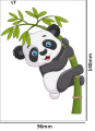 Tatuaz-tymczasowy-panda-zmywalny-wodny