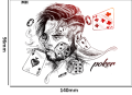 Tatuaz-tymczasowy-poker-zmywalny-wodny