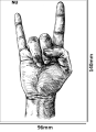 Tatuaz-tymczasowy-heavy-metal-zmywalny-wodny
