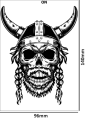 Tatuaz-tymczasowy-czaszka-viking-zmywalny-wodny