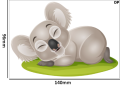 Tatuaz-tymczasowy-koala-zmywalny-wodny
