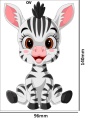Tatuaz-tymczasowy-zebra-zmywalny-wodny