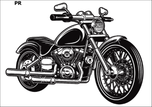 Tatuaz-zmywalny-motor-motocykl