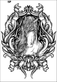 Tatuaz-zmywalny-kon-nordycki-celtycki