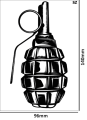 Tatuaz-tymczasowy-granat-wojskowy-zmywalny-wodny