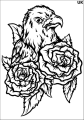 Tatuaz-zmywalny-piracka-papuga