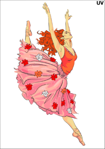 Tatuaz-zmywalny-tancerka-flamenco