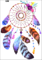 Tatuaz-zmywalny-lapacz-snow-dreamcatcher