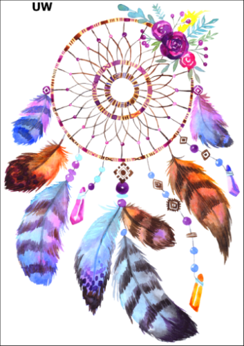 Tatuaz-zmywalny-lapacz-snow-dreamcatcher