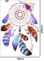 Tatuaz-tymczasowy-dream-catcher-zmywalny-wodny