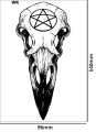 Tatuaz-tymczasowy-pentagram-zmywalny-wodny