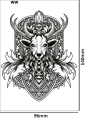 Tatuaz-tymczasowy-nordycki-viking-zmywalny-wodny