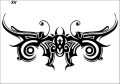 Tatuaz-zmywalny-tribal-motyl-damski