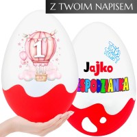 Personalizowane pudełko na roczek dla dziewczynki – Niespodzianka XL 20cm. Box na wyjątkowy prezent na roczek dla dziewczynki na pierwsze urodziny. 