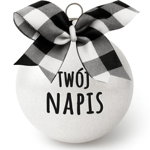 biala-bombka-z-imieniem-personalizowana