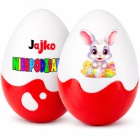 Wielkie Jajko Niespodzianka XXL na Wielkanoc. Dla dzieci i dorosłych. Prezent wielkanocny, pudełko na zajączka dla dziewczynki i chłopca, max.