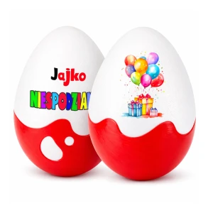 Urodzinowe duże Jajko Niespodzianka 20cm. Prezent na urodziny dla dziecka i dorosłego. Pudełko na prezent urodzinowy dla dziewczynki i chłopca maxi.