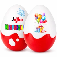 Urodzinowe wielkie Jajko Niespodzianka XXL z imieniem. Personalizowany prezent na urodziny  dla dziecka i dorosłego. Pudełko na prezent urodzinowy max