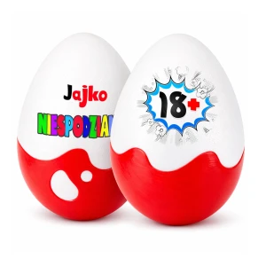 Prezent na 18 urodziny dla dziewczyny i chłopaka Niespodzianka XL 20cm. Prezent na osiemnastkę dla syna, córki, chrześnicy. Od rodziców i chrzestnych