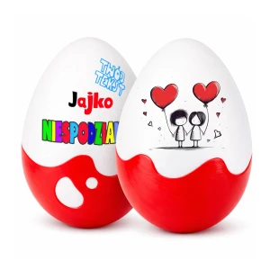 Prezent na Dzień Chłopaka Niespodzianka XL 20cm z imieniem. Prezent dla super chłopaka na Dzień Chłopaka. W sam raz jako zapakowanie prezentu od serca