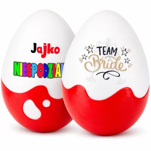 Prezent na wieczór panieński Jajko Niespodzianka XXL. Prezent, podziękowania na wieczór panieński dla Panny Młodej, gości, dziewczyn, świadkowej.