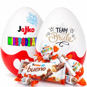 Personalizowany prezent na wieczór panieński Niespodzianka XXL ze słodyczami. Prezent, podziękowania na wieczór panieński dla młodej, gości, dziewczyn