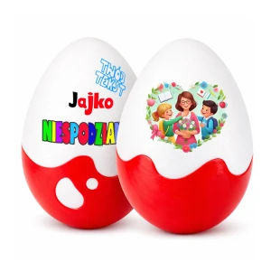 Personalizowany prezent na Dzień Nauczyciela w przedszkolu i szkole – Niespodzianka XL 20cm. Upominek dla nauczycielki i przedszkolanki z napisem.