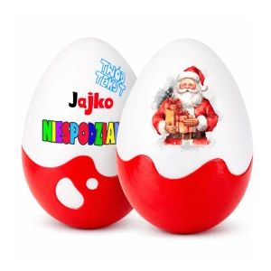 Personalizowany prezent na Mikołaja – Niespodzianka XL 20cm z imieniem. Pudełko, box na prezent mikołajkowy dla dziecka i dorosłych od Mikołaja.