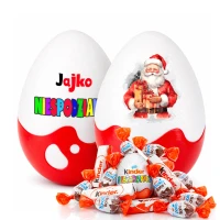 Słodycze na mikołajki – Niespodzianka XL 20cm. Paczka na Mikołaja dla dzieci i dorosłych. Upominek na mikołajki dla dziewczynki, chłopca, żony, męża.
