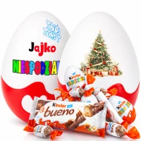 Zestaw prezentowy na Święta – personalizowana Niespodzianka XXL. Zestaw świąteczny dla dzieci i dorosłych ze słodyczami. Gotowy prezent pod choinkę.