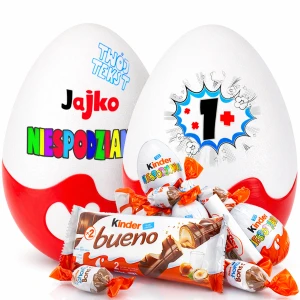 Personalizowany prezent ze słodyczami na 1 rocznicę związku,1 urodziny. Niespodzianka XXL. Słodki prezent na ślubowanie pierwszej klasy. Zestaw, box.